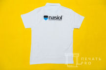 Футболки-поло с логотипом «nasiol»