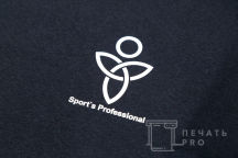 Черные свитшоты с логотипом «SPORT'S PROFESSIONAL»